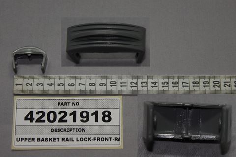 Obrázek z Kolejnice horního koše LOCK-FRONT-RAL 7046 