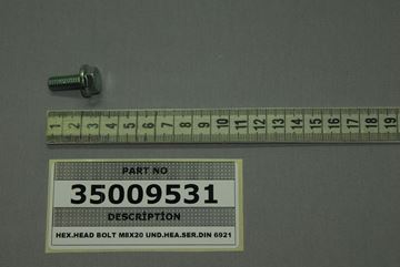 Obrázek HEX.HEAD BOLT M8X20 UND.HEA.SER.DIN 6921