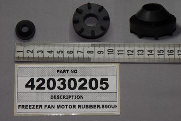 Obrázek FREEZER FAN MOTOR RUBBER/590UHS