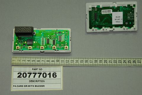 Obrázek z F4.CARD GR-WITH BUZZER 