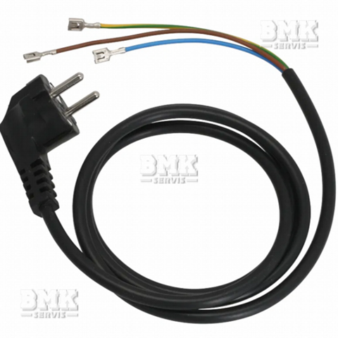 Obrázek z Napájecí kabel EU M36 L=1,50 m černý, H05VV-F3G. 