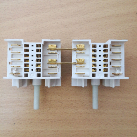 Obrázek z Přepínač otočný plotnový DUO 