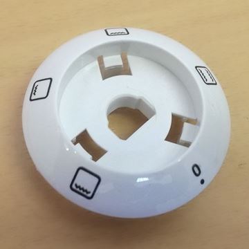 Obrázek Spodní díl knoflíku přep.tr. bílý